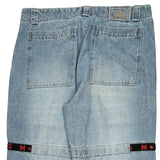 Francois Girbaud Cargo Trousers - 41W 22L Light Wash Denim