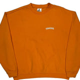 Adidas College Sweatshirt - XL Orange Cotton