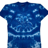 Churinga Single Stitch T-Shirt - Medium Blue Cotton
