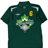 Bc Floorball Federation Umbro Graphic Football Shirt - Large Green Polyester