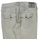 True Religion Skinny Jeans - 28W US 2 White Cotton