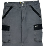 Holmes Workwear Cargo Pants - 34W 32L Gray Cotton