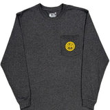 Support The Trades Carhartt Long Sleeve T-Shirt - Medium Gray Cotton