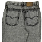 Levis Jeans - 28W UK 10 Grey Cotton