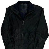 Tommy Hilfiger Leather Jacket - Medium Black Leather