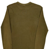 Carhartt Long Sleeve T-Shirt - Small Green Cotton