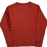 Carhartt Sweatshirt - Medium Red Cotton