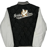 Golden Time Unbranded Varsity Jacket - Large White Polyester