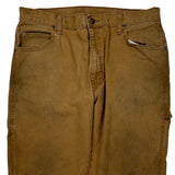 Dickies Carpenter Pants - 33W 32L Brown Cotton