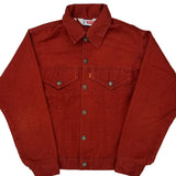 Age 9-11 Levis Denim Jacket - Large Red Cotton