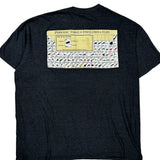 Columbia Fishing Graphic T-Shirt - 2XL Grey Cotton