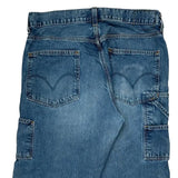 Levis Carpenter Jeans - 34W 32L Blue Cotton