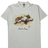 Fruit Of The Loom Graphic T-Shirt - Large White Cotton