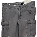 Carhartt Cargo Trousers - 38W 32L Grey Cotton