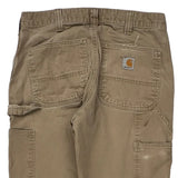 Carhartt Carpenter Pants - 32W 32L Khaki Cotton