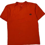 Dickies T-Shirt - Medium Orange Cotton