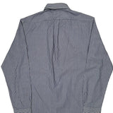 Polo By Ralph Lauren Slim Fit Shirt - Large Blue Cotton