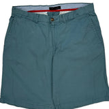 Tommy Hilfiger Chino Shorts - 36W 10L Blue Cotton