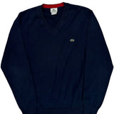 Lacoste Sweater - XL Navy Cotton