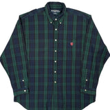 Tilden Ralph Lauren Checked Shirt - 2XL Green Cotton