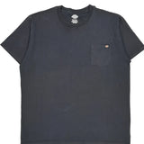 Dickies T-Shirt - 2XL Black Cotton