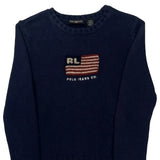 Ralph Lauren Sweater - Small Navy Cotton