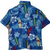 Silk Traders Floral Hawaiian Shirt - Small Multicoloured Silk