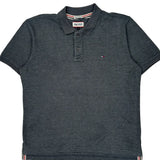 Hilfiger Denim Polo Shirt - Large Grey Cotton