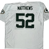 Green Bay Packers N.F.L. Team Apparel Nfl Football Jersey - 2XL White Polyester