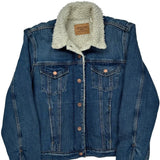 Levis Sherpa Lined Denim Jacket - XL Blue Denim