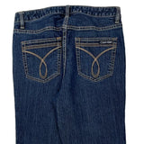 Calvin Klein Jeans Boot Cut Jeans - 34W US 10 Dark Wash Cotton