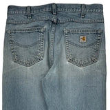 Carhartt Jeans - 34W 36L Light Wash Cotton