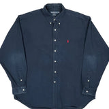Blake Ralph Lauren Shirt - XL Navy Cotton
