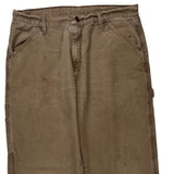 Unbranded Carpenter Trousers - 34W 30L Brown Cotton