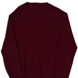 Polo By Ralph Lauren Sweater - Medium Burgundy Cotton