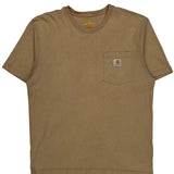 Carhartt T-Shirt - Medium Brown Cotton