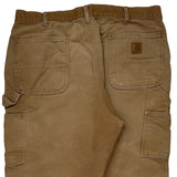 Carhartt Double Knee Carpenter Pants - 36W 30L Brown Cotton