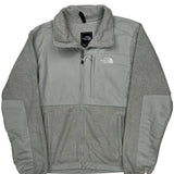 The North Face Fleece Jacket - Large Gray Polyester