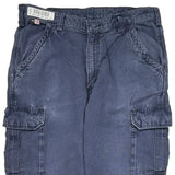 Carhartt Cargo Pants - 36W 30L Blue Cotton