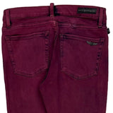 Rock & Republic Skinny Jeans - 29W UK 8 Red Cotton Blend