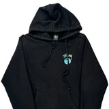Stussy Graphic Hoodie - XS Black Cotton