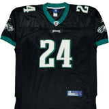 Philadelphia Eagles Reebok Nfl Football Jersey - 2XL Black Polyester