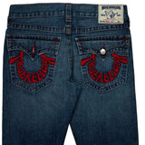 True Religion Denim Shorts - 33W 9L Blue Denim