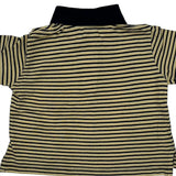 Age 2 Ralph Lauren Striped Polo Shirt - 3XS Navy Cotton