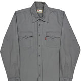 Levis Shirt - Large Gray Cotton