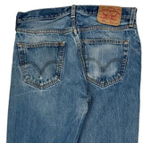 501 Levis Jeans - 32W 30L Blue Denim