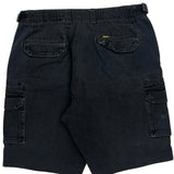 Bisley Cargo Shorts - 34W 11L Black Cotton