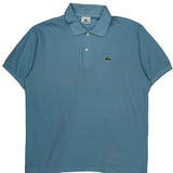 Lacoste Polo Shirt - XL Blue Cotton