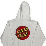 Santa Cruz Hoodie - Medium White Cotton