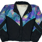 Reebok Windbreaker - Large Multicoloured Nylon